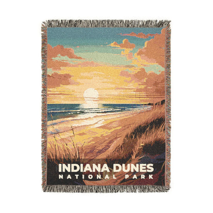 Indiana Dunes National Park Woven Blanket | S07