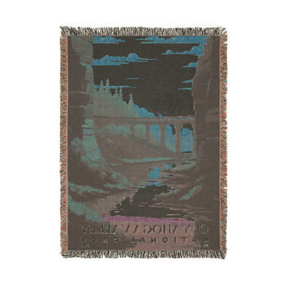 Cuyahoga Valley National Park Woven Blanket | S03