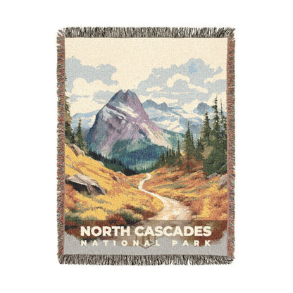 North Cascades National Park Woven Blanket | S08