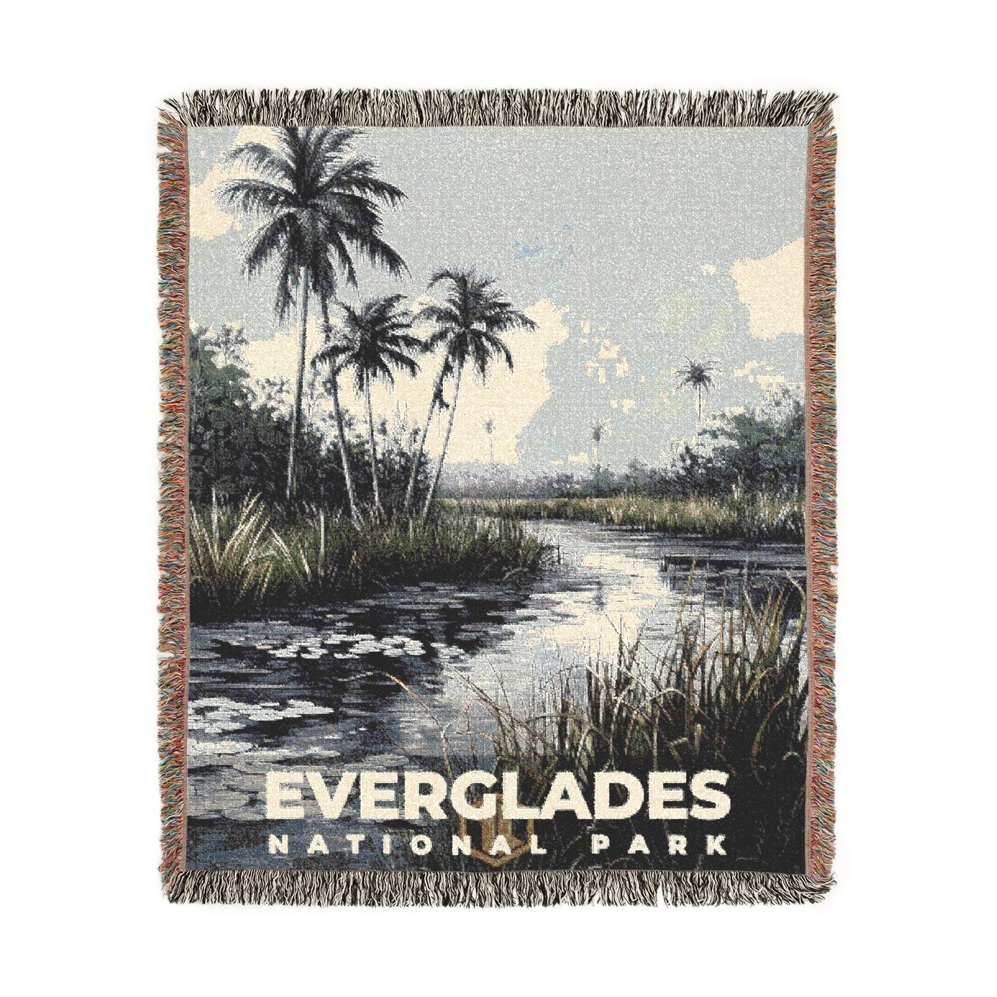 Everglades National Park Woven Blanket | S17