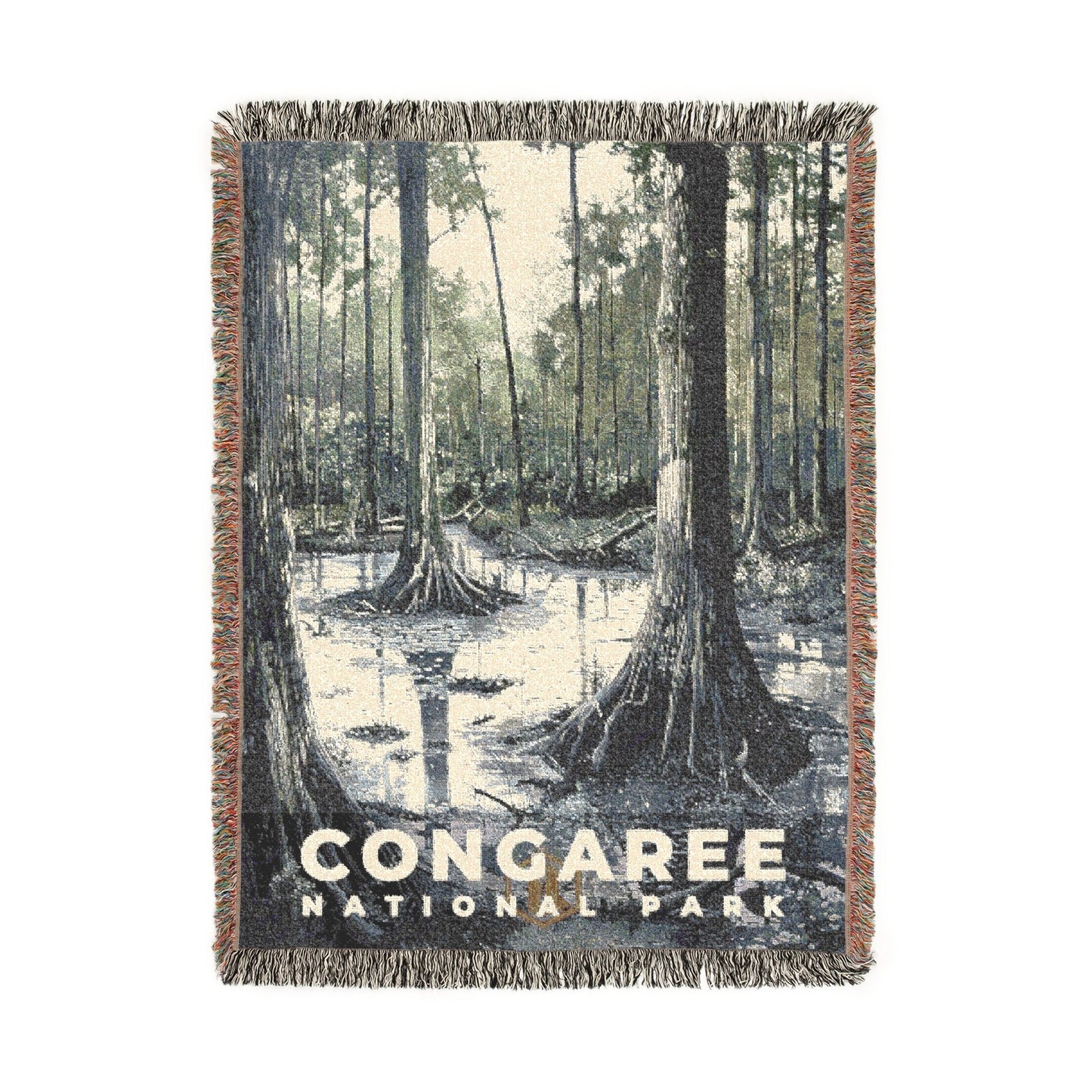 Congaree National Park Woven Blanket | S17