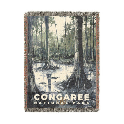 Congaree National Park Woven Blanket | S17