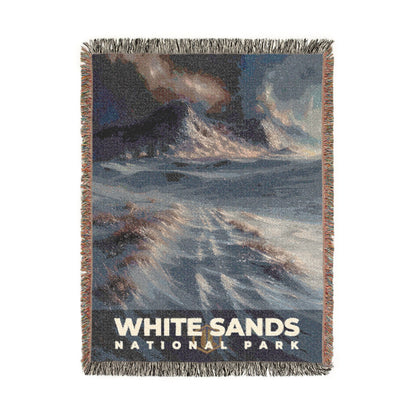 White Sands National Park Woven Blanket | S12