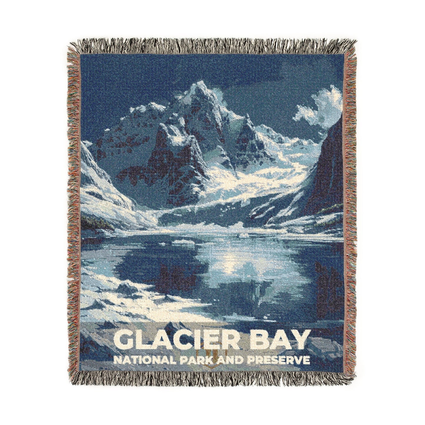 Glacier Bay National Park Woven Blanket | S18
