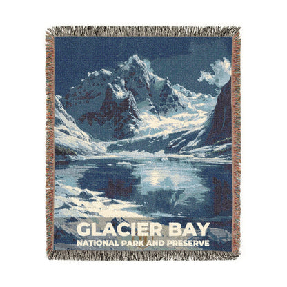 Glacier Bay National Park Woven Blanket | S18