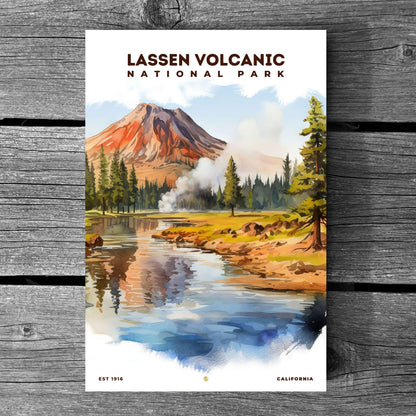 Lassen Volcanic National Park Poster | S08