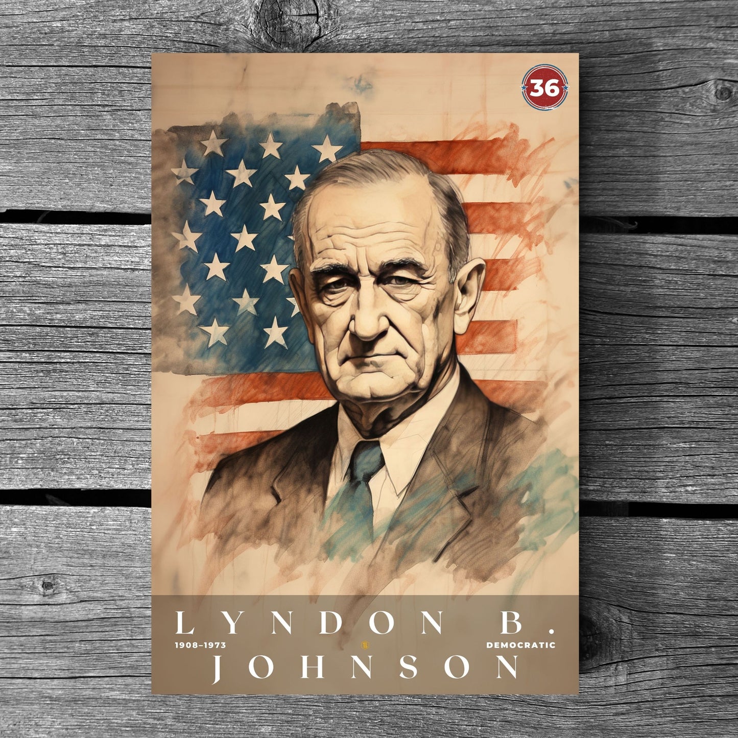 Lyndon B Johnson Poster | S03