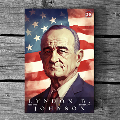 Lyndon B Johnson Poster | S02