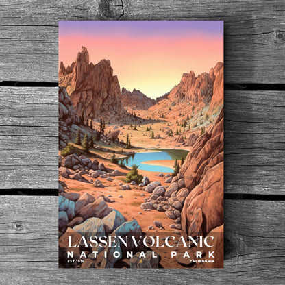 Lassen Volcanic National Park Poster | S02