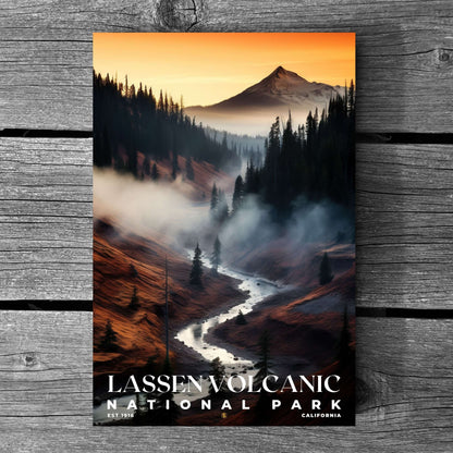 Lassen Volcanic National Park Poster | S10