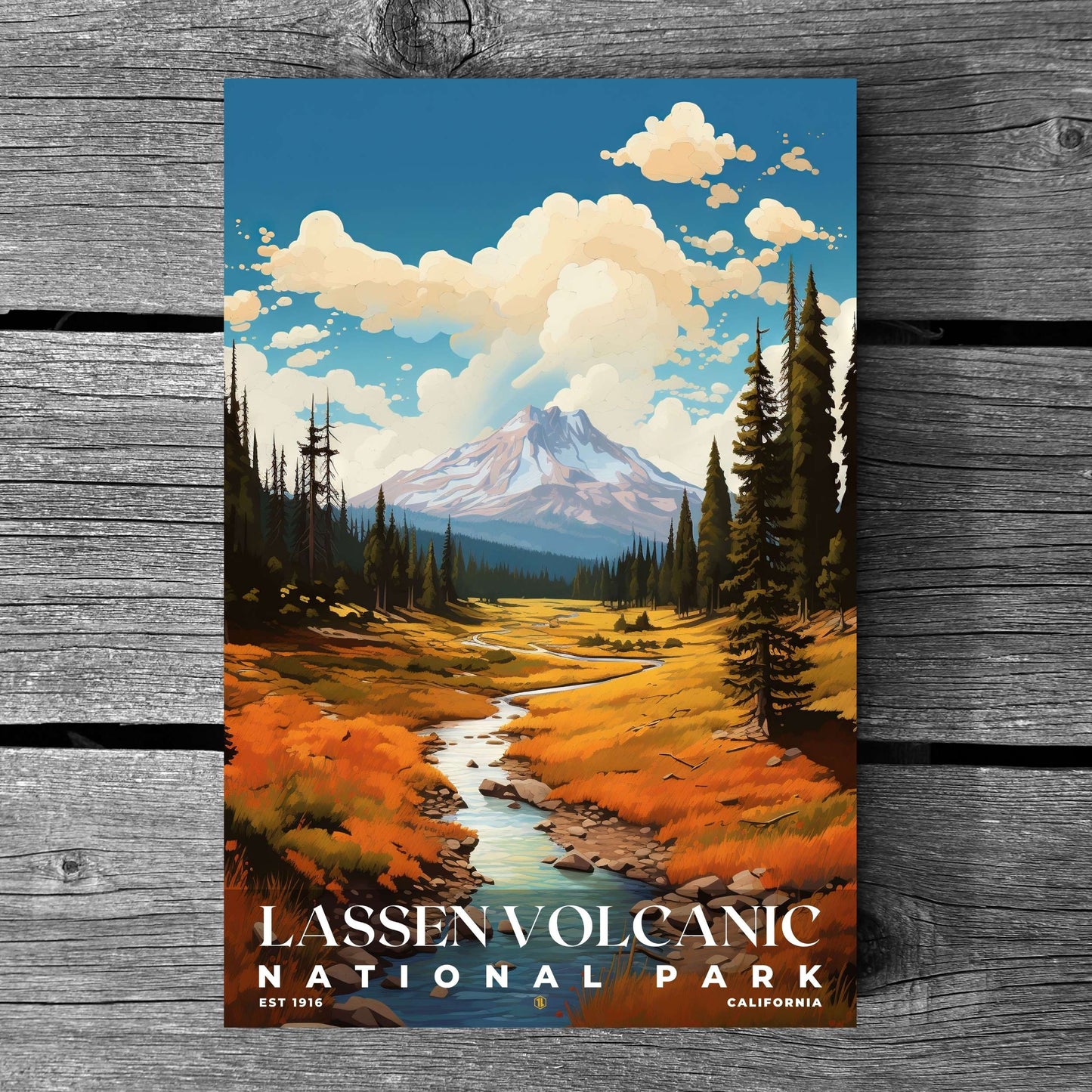 Lassen Volcanic National Park Poster | S06