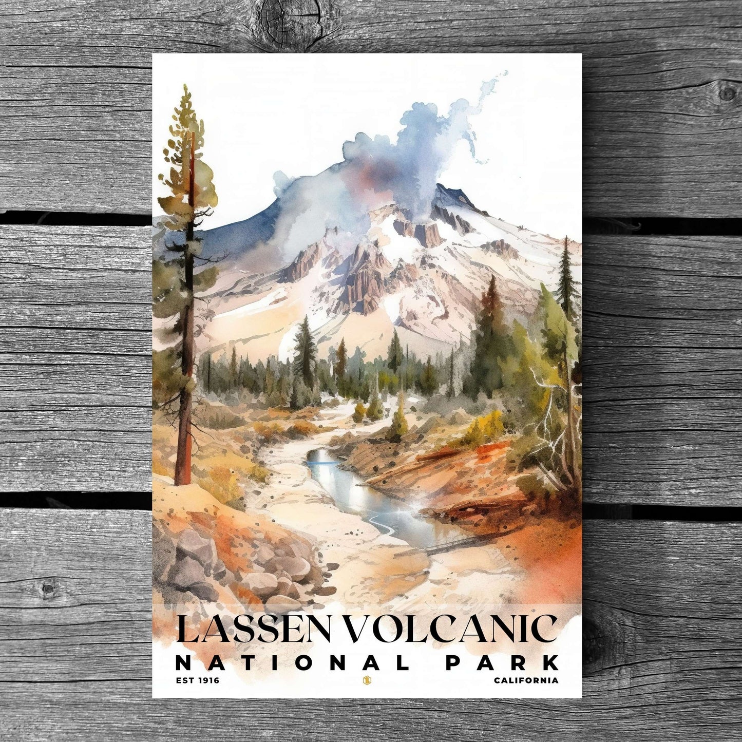 Lassen Volcanic National Park Poster | S04