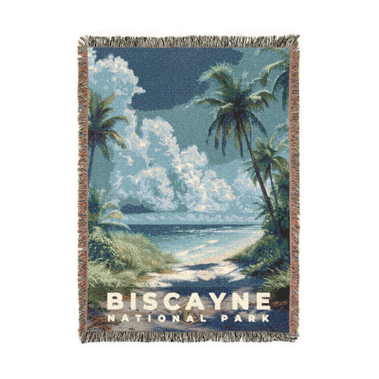 Biscayne National Park Woven Blanket | S13