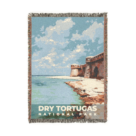 Dry Tortugas National Park Woven Blanket | S06