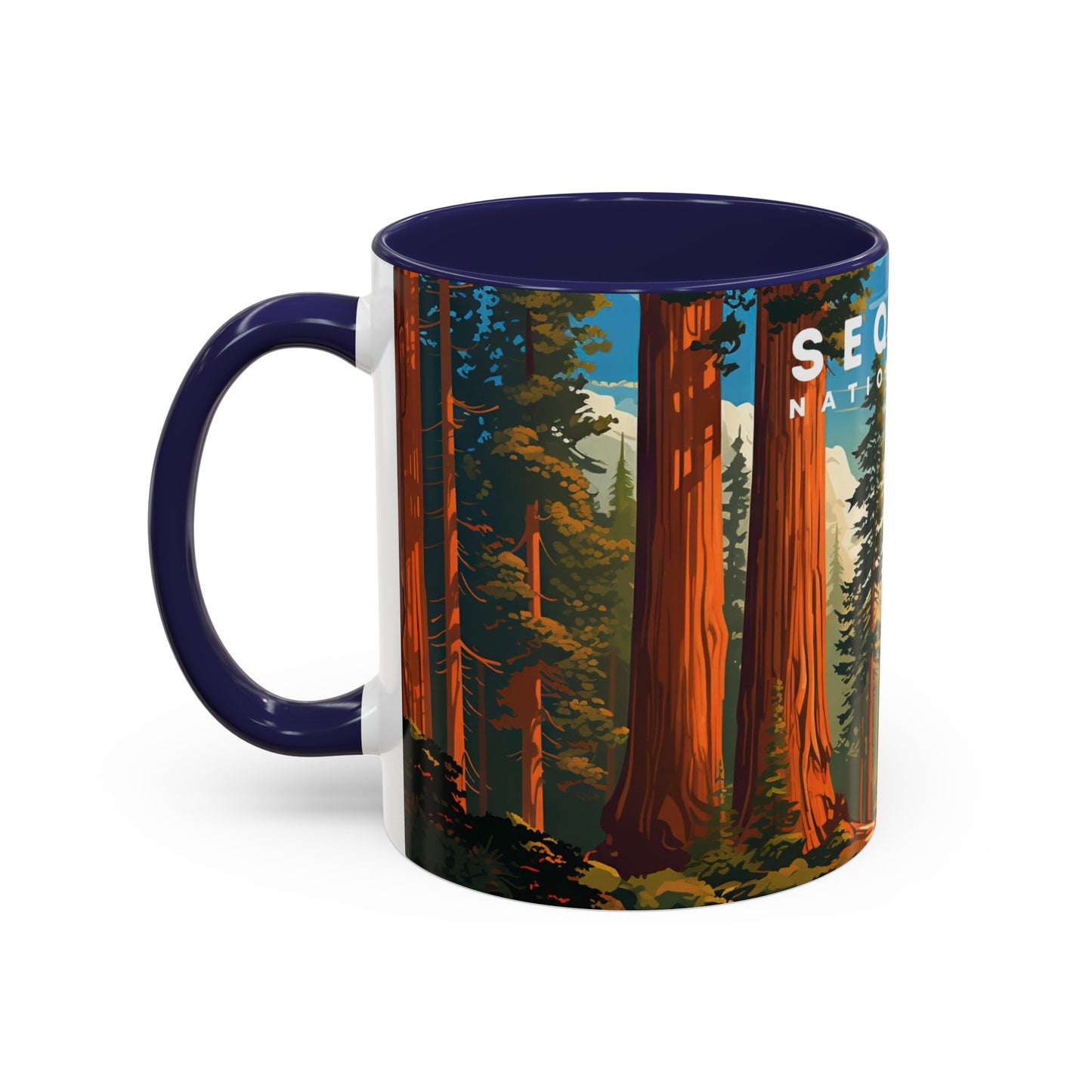 Sequoia National Park Mug | Accent Coffee Mug (11, 15oz)