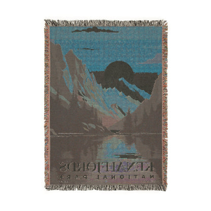 Kenai Fjords National Park Woven Blanket | S05