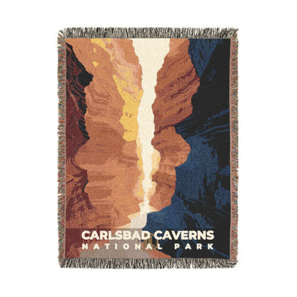 Carlsbad Caverns National Park Woven Blanket | S20
