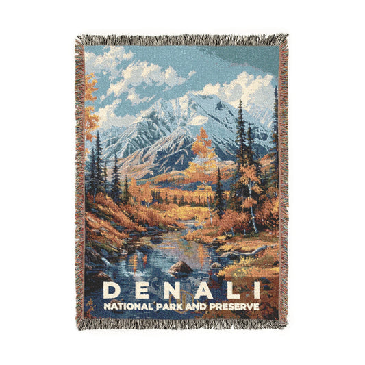 Denali National Park Woven Blanket | S18