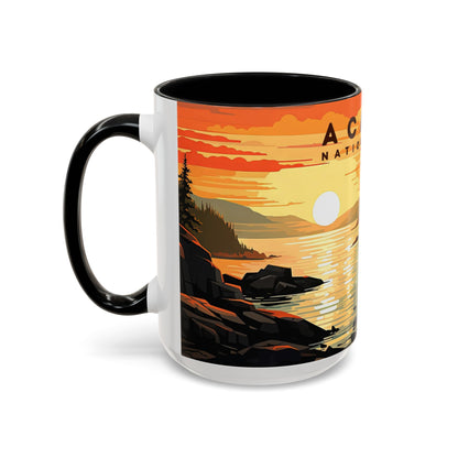 Acadia National Park Mug | Accent Coffee Mug (11, 15oz)