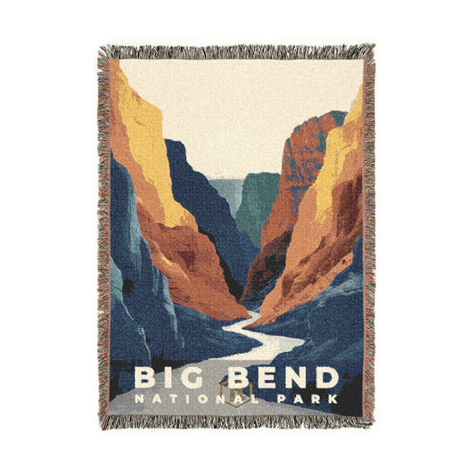 Big Bend National Park Woven Blanket | S20