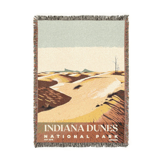 Indiana Dunes National Park Woven Blanket | S03