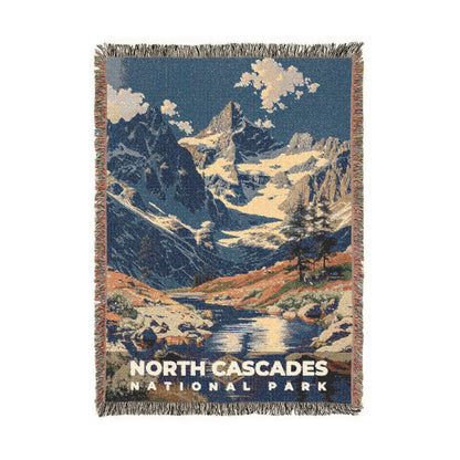 North Cascades National Park Woven Blanket | S19