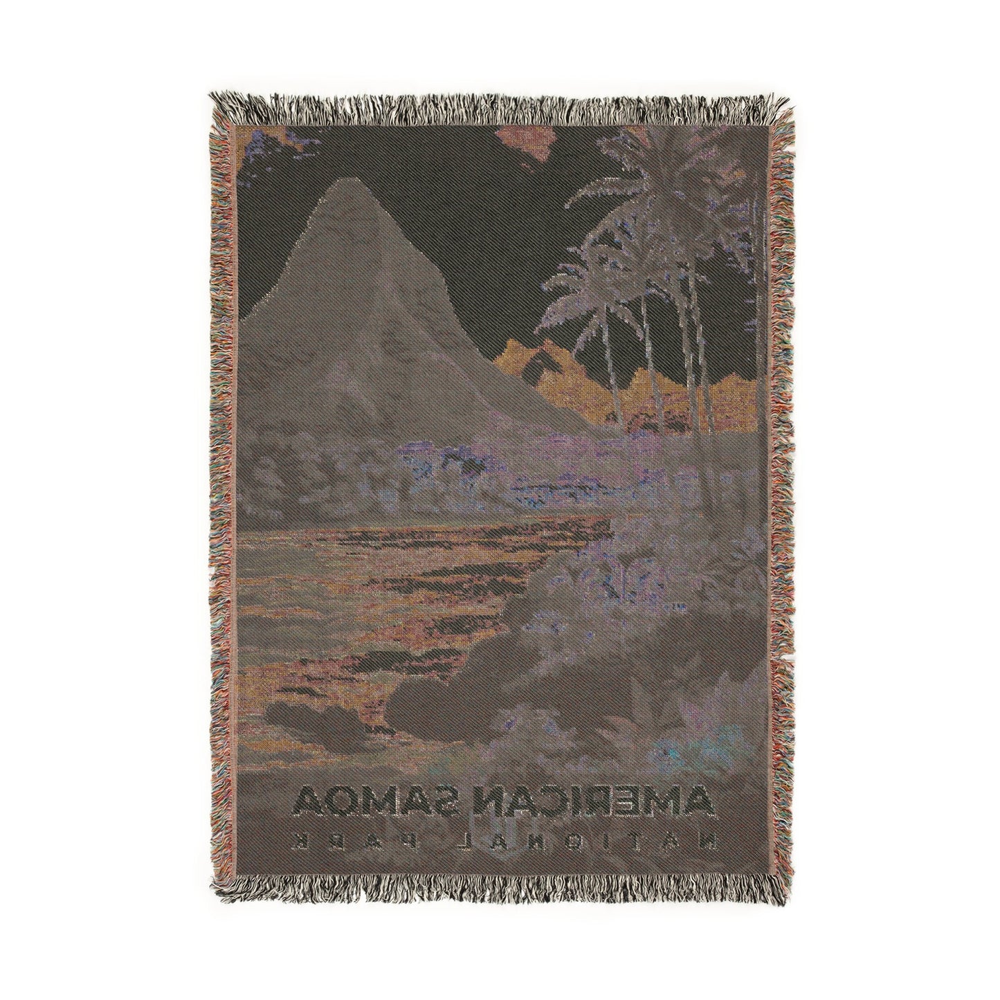American Samoa National Park Woven Blanket | S09