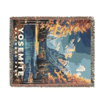 Yosemite National Park Woven Blanket | S16