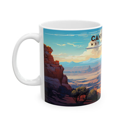 Canyonlands National Park Mug | White Ceramic Mug (11oz, 15oz)