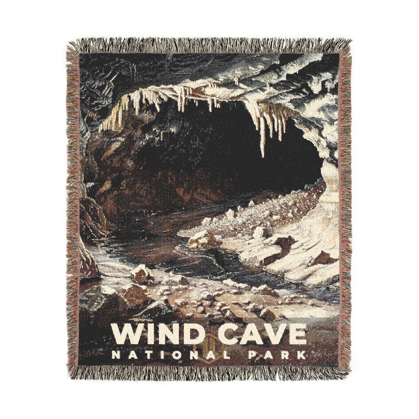 Wind Cave National Park Woven Blanket | S17