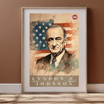 Lyndon B Johnson Poster | S03