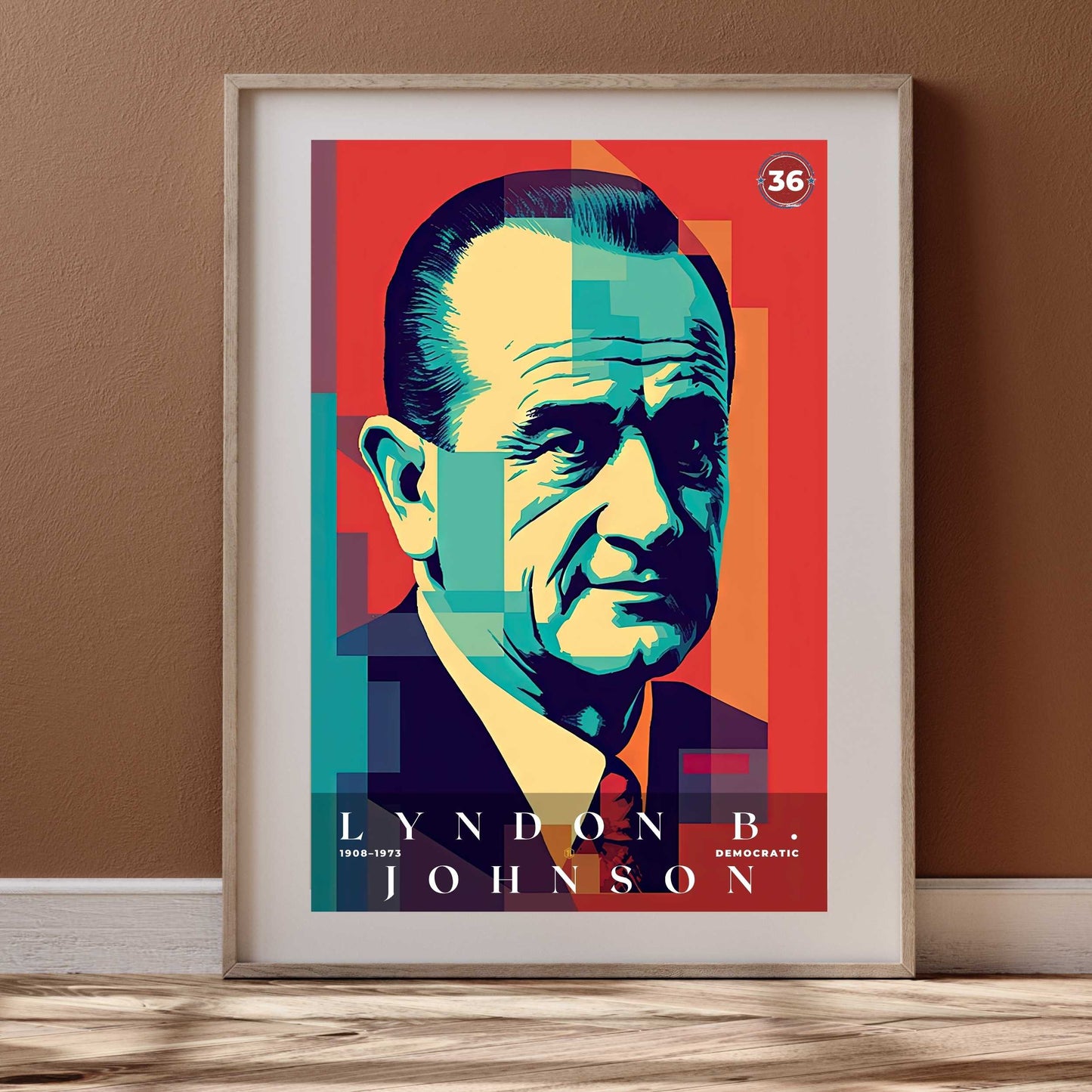 Lyndon B Johnson Poster | S01