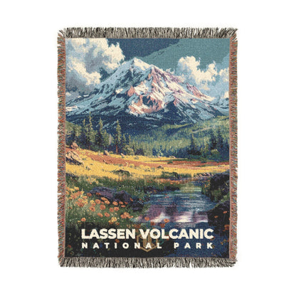 Lassen Volcanic National Park Woven Blanket | S13