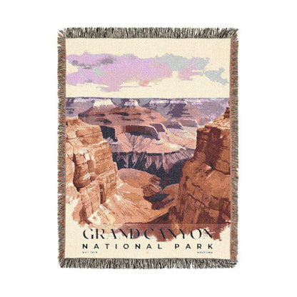Grand Canyon National Park Woven Blanket | S04