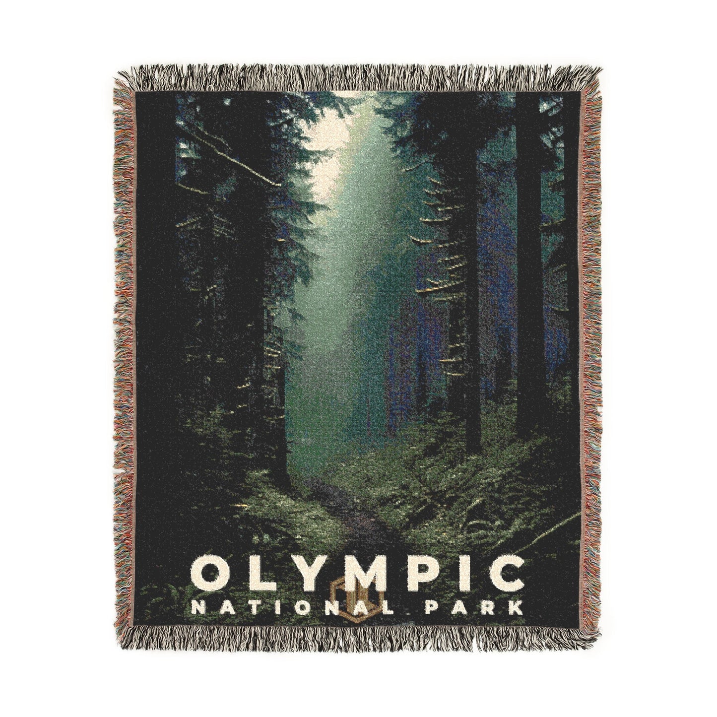 Olympic National Park Woven Blanket | S10