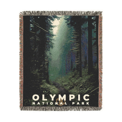 Olympic National Park Woven Blanket | S10