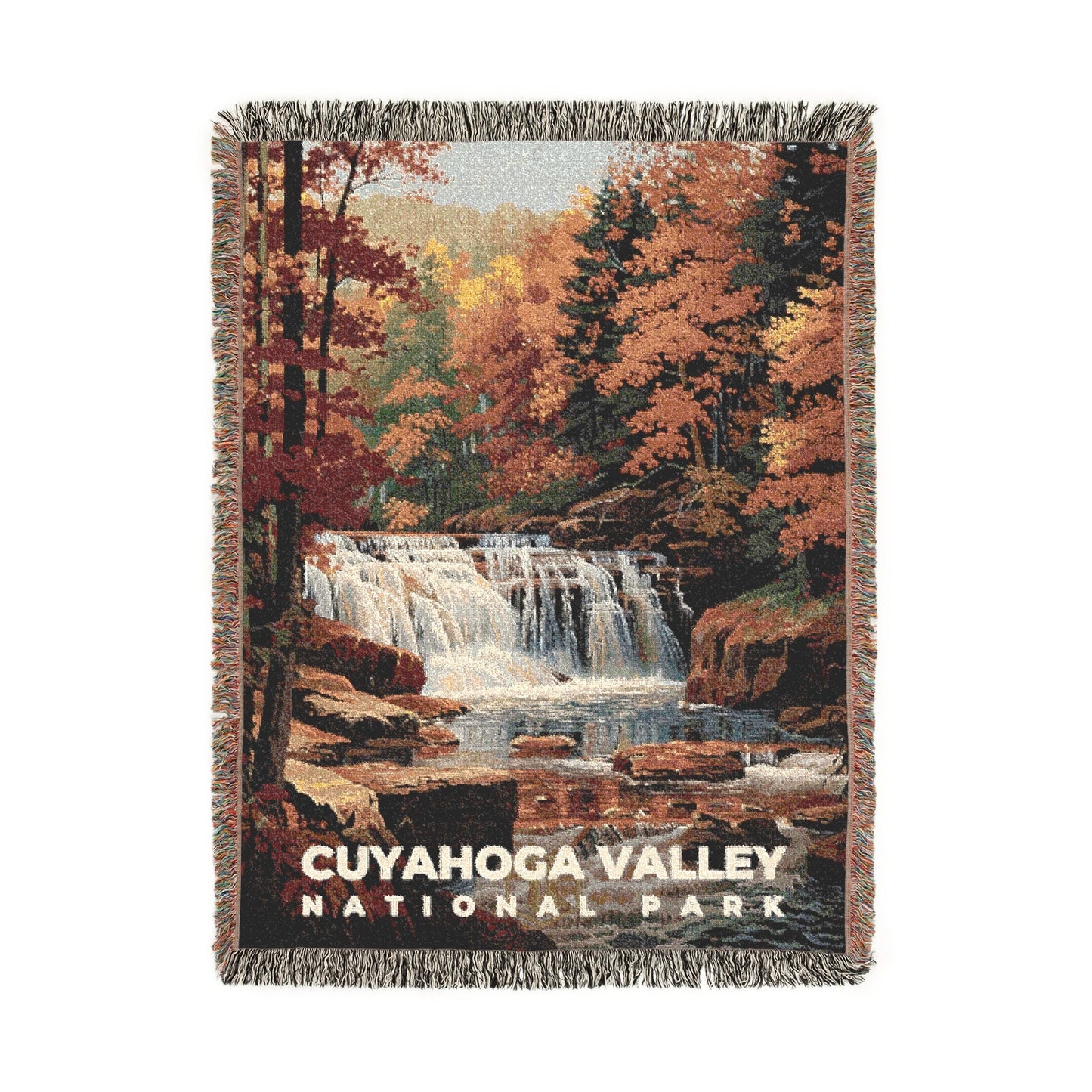 Cuyahoga Valley National Park Woven Blanket | S11