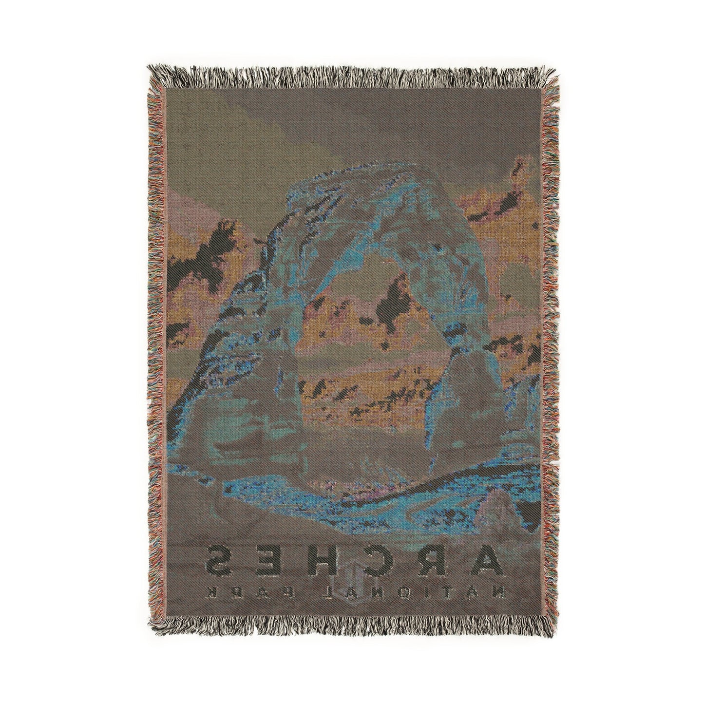 Arches National Park Woven Blanket | S13