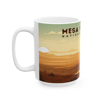 Mesa Verde National Park Mug | White Ceramic Mug (11oz, 15oz)