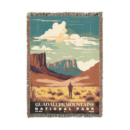 Guadalupe Mountains National Park Woven Blanket | S05