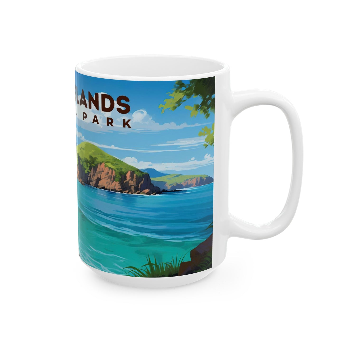 Virgin Islands National Park Mug | White Ceramic Mug (11oz, 15oz)