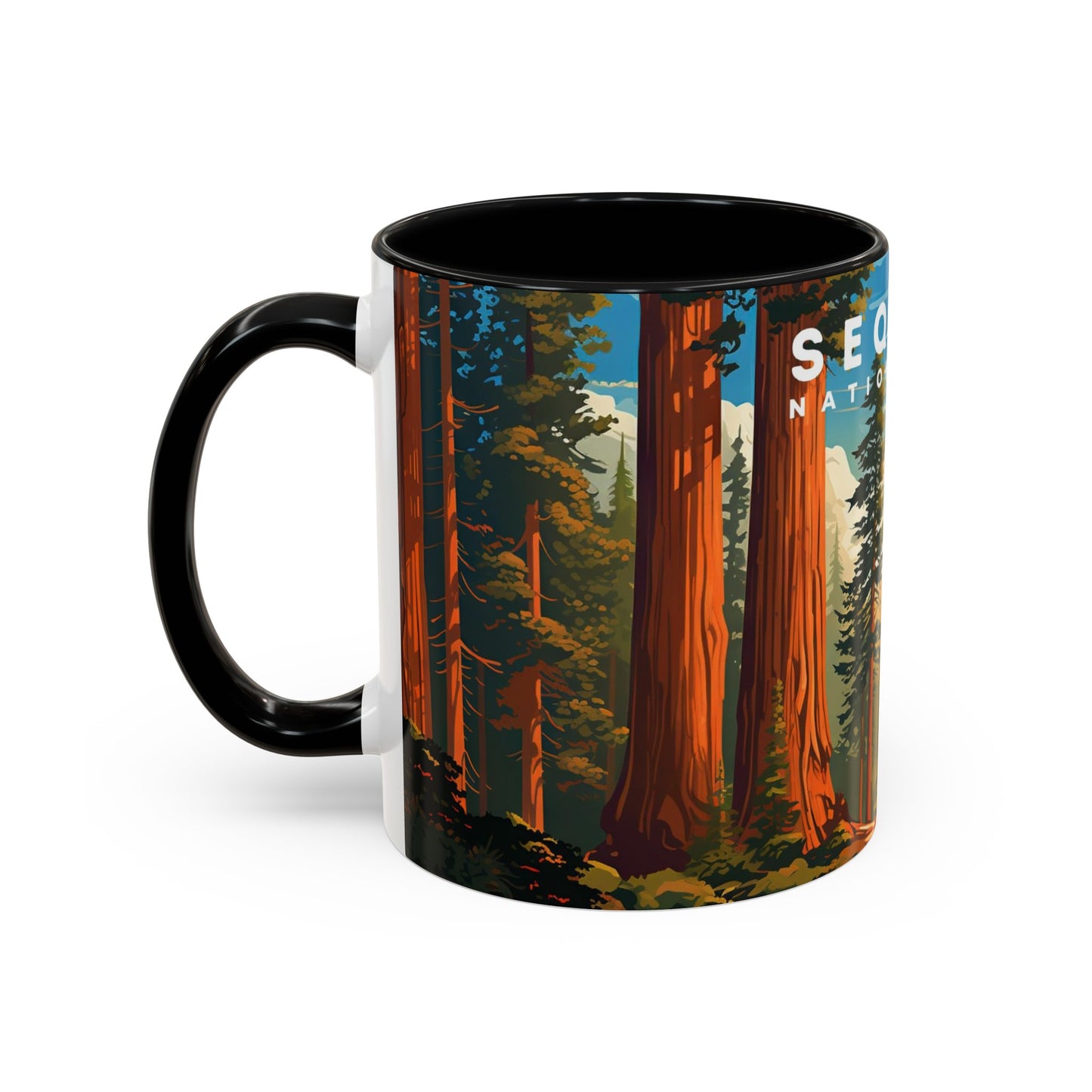 Sequoia National Park Mug | Accent Coffee Mug (11, 15oz)