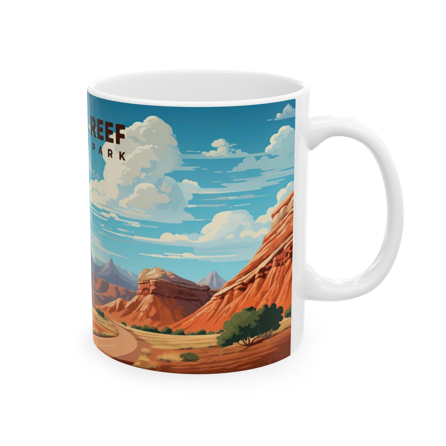 Capitol Reef National Park Mug | White Ceramic Mug (11oz, 15oz)