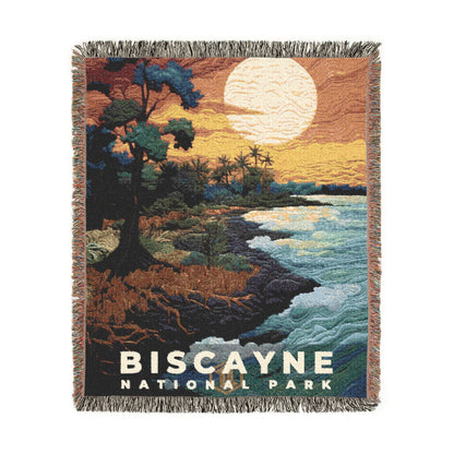 Biscayne National Park Woven Blanket | S09