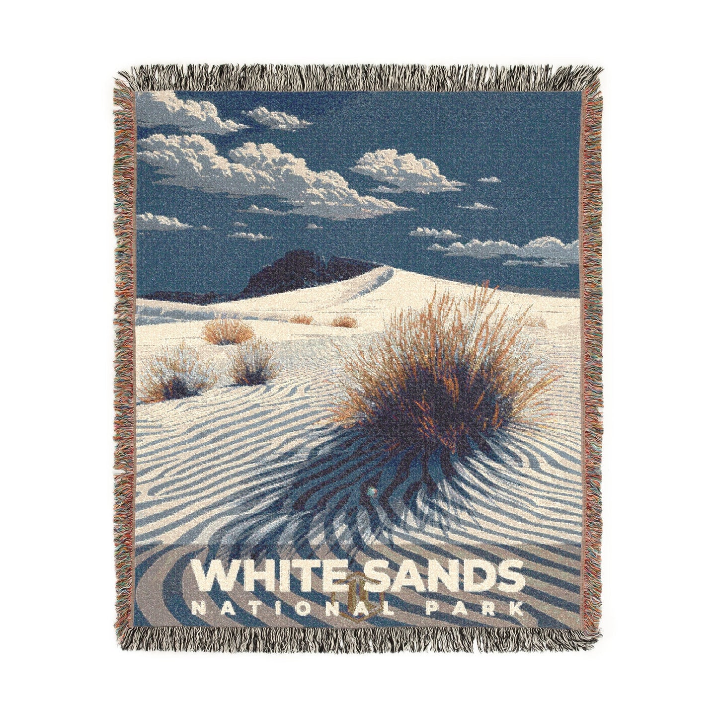 White Sands National Park Woven Blanket | S19