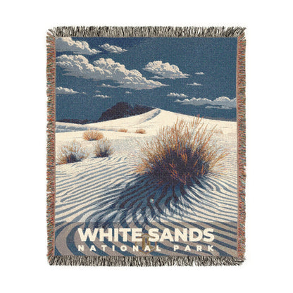 White Sands National Park Woven Blanket | S19