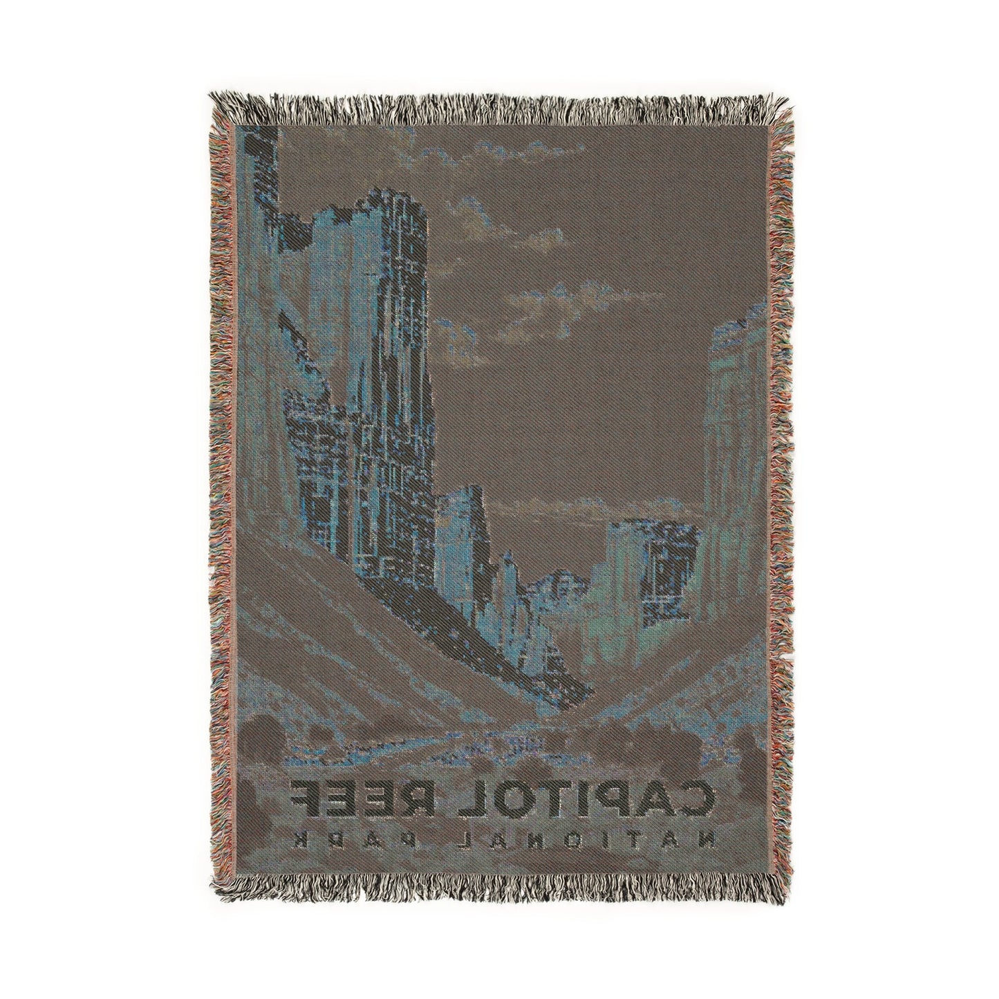 Capitol Reef National Park Woven Blanket | S19