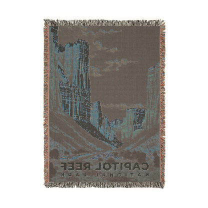 Capitol Reef National Park Woven Blanket | S19