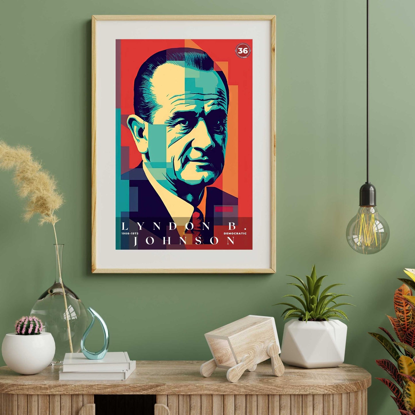 Lyndon B Johnson Poster | S01