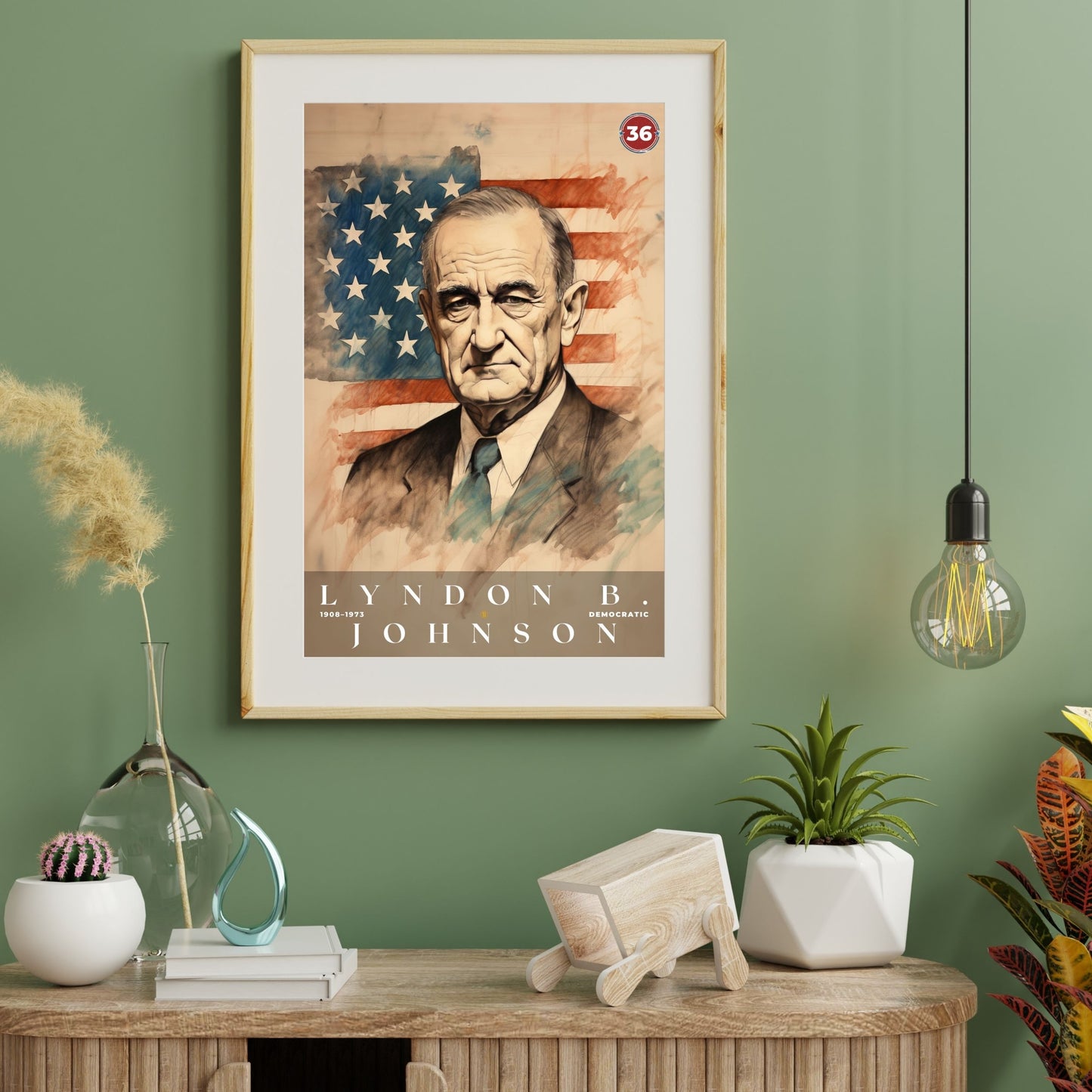 Lyndon B Johnson Poster | S03